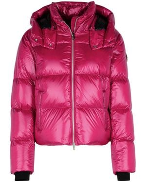 Moose Knuckles Moonstone' Fuchsia Nylon Down Jacket - Pink