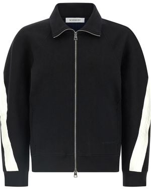 Givenchy Satin Insert Sweatshirt - Black