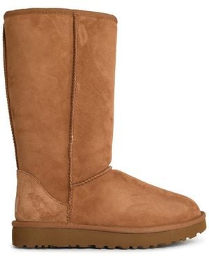 UGG Bottes de daim de châtaignier «classiques Tall II» - Marron