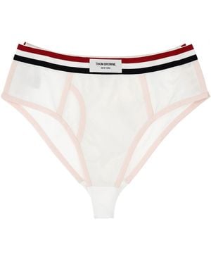 Thom Browne 'RWB' Briefs - Weiß
