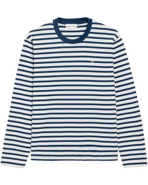 Ami Paris Ami De Coeur Long-Sleeved T-Shirt - Blue