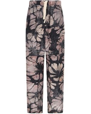 Dries Van Noten Trocknen Van Note 'Pannoch' Hosen - Grau