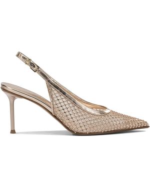 Sergio Levantesi "Greta6 70 Mm" Slingback - Weiß