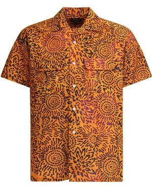 Beams Plus Batik Shirts - Orange