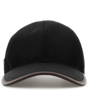 Prada Re-Nylon Baseball Cap - Black