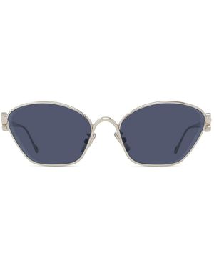Loewe Anagram Gold Cat-Eye-Sonnenbrille - Blau