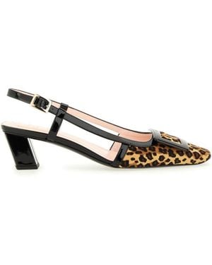 Roger Vivier Belle Vivier" Slingback Court Shoes - Multicolour