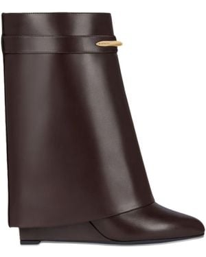 Givenchy Heel Ankle Boot 95Mm - Brown