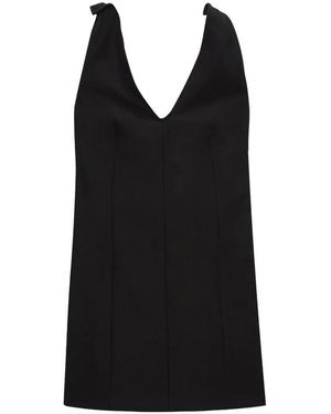 MSGM Mini Corset Dress - Black