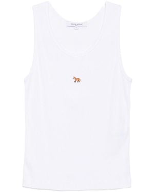 Maison Kitsuné Top "Baby Fox" - White