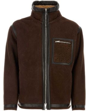 Fendi Jackets - Brown