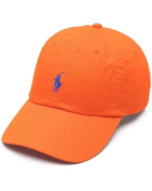 Polo Ralph Lauren Six-Panel Cotton Hat - Orange