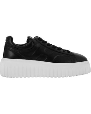 Hogan H-stripes - Sneakers - Black