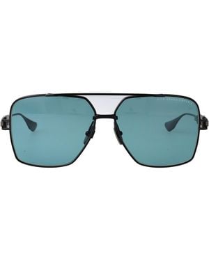 Dita Eyewear Aviator Sunglasses Dts159 A 02 Mbk As - Blue