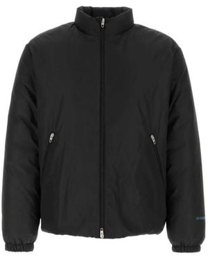 Jil Sander Wattierte Tafetta Daunenjacke - Schwarz