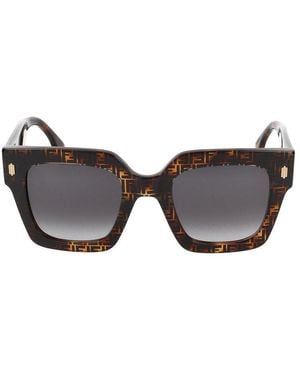 MAISON FENDI Sonnenbrille Fe40101 i 55 b /23/145 - Schwarz