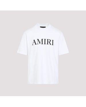 Amiri Camiseta con logotipo Core - Blanco