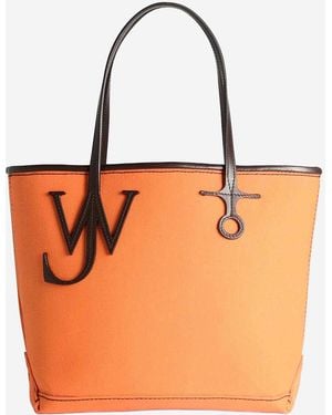 JW Anderson Small Anchor Tote Bag - Orange