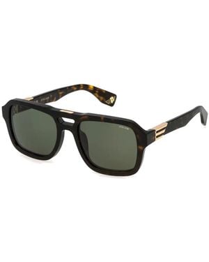 Police Spln65 Sunglasses - Green
