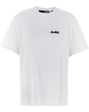 ROTATE BIRGER CHRISTENSEN Ruotare La Maglietta "Pesante Oversize" Di Birger Christensen - Bianco