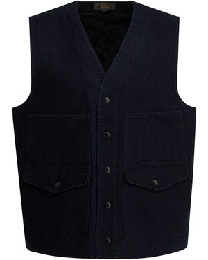 Filson "Dry Tin" Sleeveless Jacket - Blue