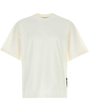 Jil Sander Cotton T Shirt - White