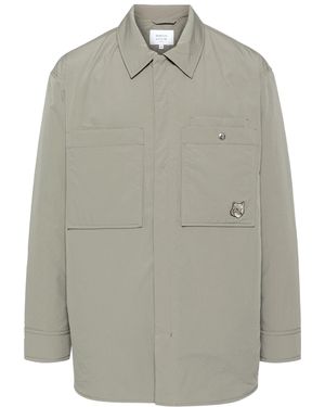 Maison Kitsuné Padded Overshirt - Grey