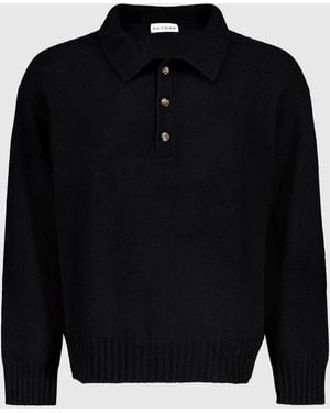 AUTORE Autor Polo In Wool And C Mere - Schwarz