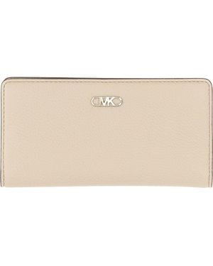 MICHAEL Michael Kors Leather Wallet - Natural