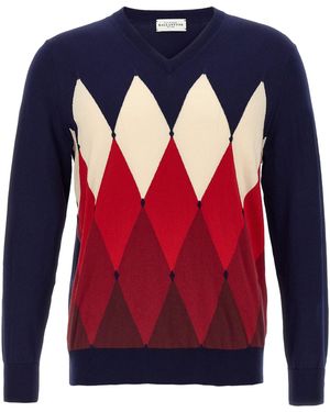 Ballantyne Argyle Jumpers And Cardigans - Blue