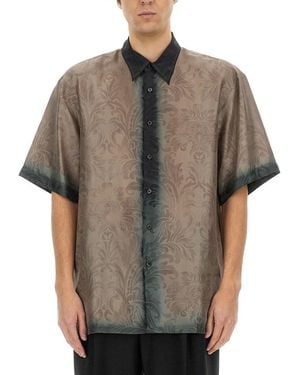 Dries Van Noten Silk Shirt - Grey