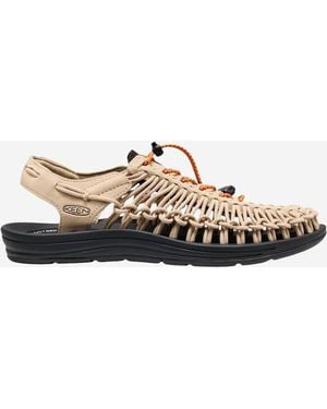 Keen Uneek Fabric Sandals - Brown