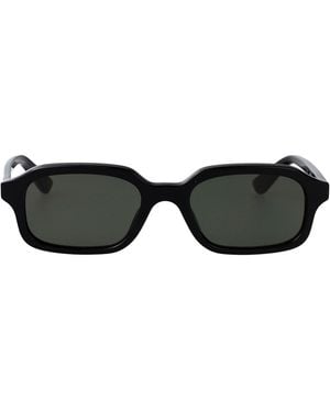 McQueen Acetate Sunglasses - Black