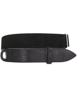 ORCIANI NOBUCKLE Belts - Black