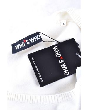 Who*s Who Wer's Wer T-Shirt Beige - Blau