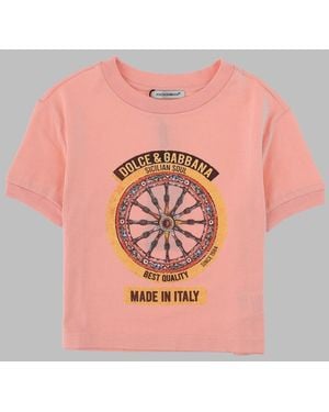 Dolce & Gabbana Dolce & Gabbana T-Shirt Manica Corta - Pink