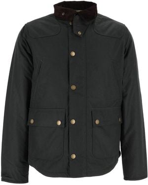 Barbour Reelin Wax Jacket - Black