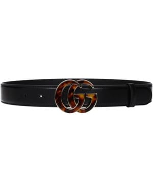 Gucci Belts Marmont Leather - Black