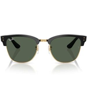 Ray-Ban Sonnenbrille Rbr0504 S 6677 Vr Clubmaster Reverse Schwarz/Grün Unisex