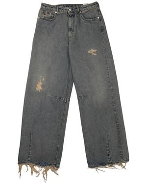 Nine:inthe:morning Cotton Trousers - Grey