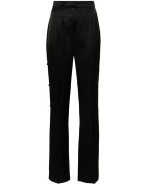 Nanushka Felina Hose Mit Geradem Bein - Schwarz