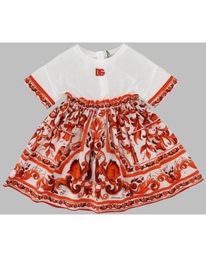 Dolce & Gabbana Dolce & Gabbana Abito Maniche Corte - Red