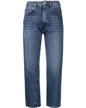 TOTEME Mittlerblaue Gerade Geschnittene Jeans