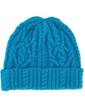Aspesi Woollen Hat - Blue