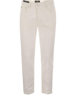 PT Torino Reggae Slim Fit Jeans - Bianco