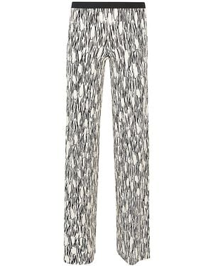 Siyu Printed Trousers in Blue | Lyst