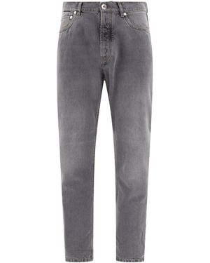 Brunello Cucinelli Iconic Fit Jeans - Grey