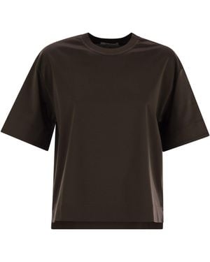 Max Mara Estella Baumwolle über Hemd - Schwarz