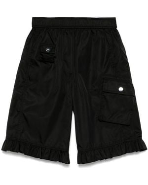 Ganni Nylon Shorts - Black