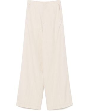 forte_forte Wide-Leg Trousers - White